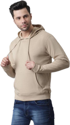 Tdoc Full Sleeve Solid Men Sweatshirt