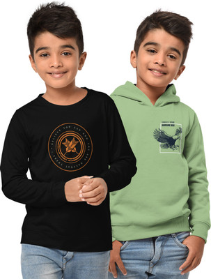 Hellcat Full Sleeve Printed Boys Sweatshirt