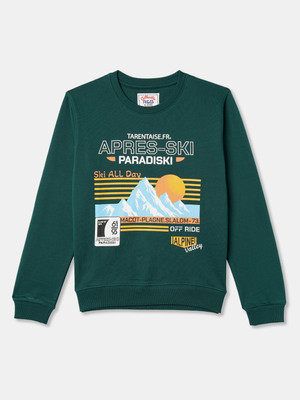 R&B Full Sleeve Graphic Print Boys Sweatshirt