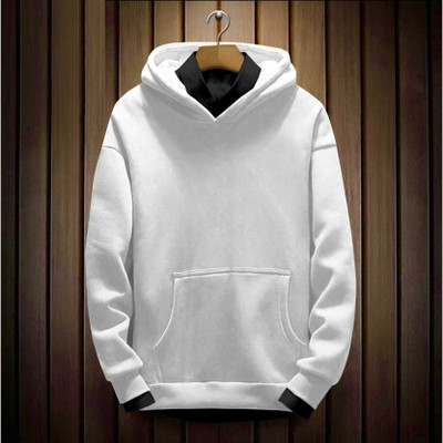 AJPRI Full Sleeve Solid Men Sweatshirt