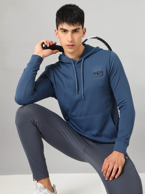 TECHNOSPORT Full Sleeve Solid Men Sweatshirt