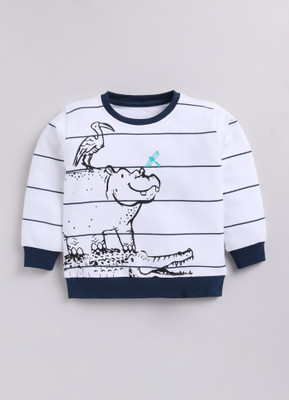 CUTOPIES Full Sleeve Graphic Print Baby Boys & Baby Girls Sweatshirt