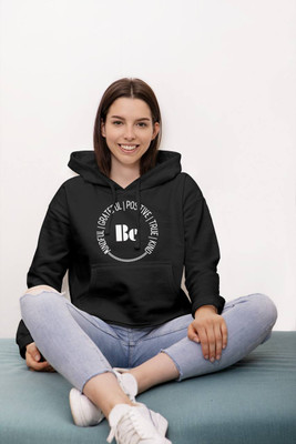 PD CLORI Full Sleeve Printed Women Reversible Sweatshirt