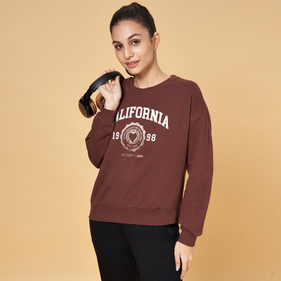 Ajile By Pantaloons Full Sleeve Printed Women Sweatshirt