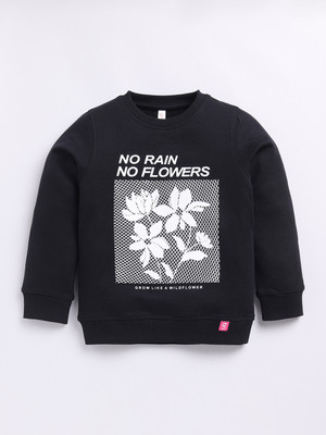 Ginie Full Sleeve Printed Girls Sweatshirt