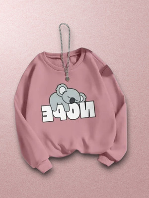 DRAXSTARS Full Sleeve Solid Women Sweatshirt