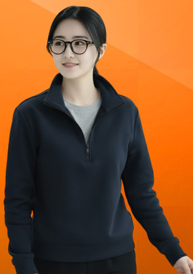 Kasendra Full Sleeve Solid Women Sweatshirt