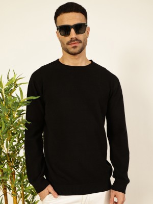 THOMAS SCOTT Full Sleeve Solid Men Sweatshirt