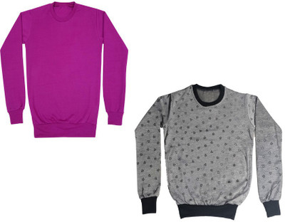 IndiWeaves Full Sleeve Printed Girls Sweatshirt