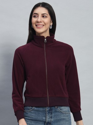 Fashion Senoraa Full Sleeve Solid Women Sweatshirt