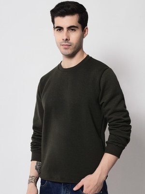 Endeavour Wear Full Sleeve Solid Men Sweatshirt