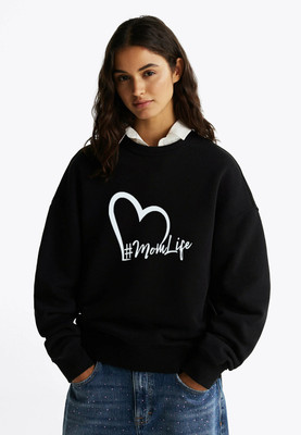 KOTTY Full Sleeve Printed Women Sweatshirt