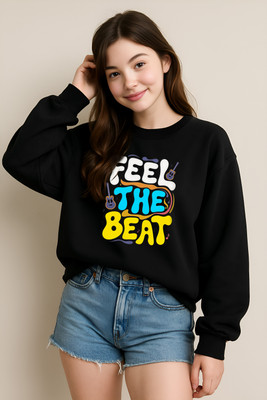 Shonisha Full Sleeve Printed Women Sweatshirt
