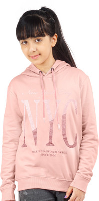 Sportcult Full Sleeve Printed Girls Sweatshirt