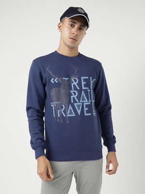 Wildcraft Full Sleeve Solid Men Sweatshirt