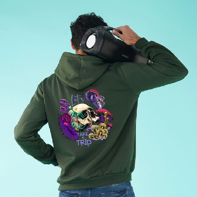 Nusyl Full Sleeve Printed Men Sweatshirt