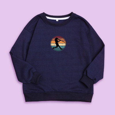 Nusyl Full Sleeve Printed Boys & Girls Sweatshirt