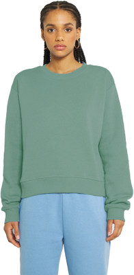 Koverify Full Sleeve Solid Women Sweatshirt