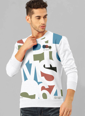 Triptee Full Sleeve Solid Men Sweatshirt