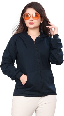 DivRa Clothing Full Sleeve Solid Women Sweatshirt