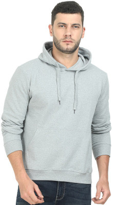 LazyChunks Full Sleeve Solid Men Sweatshirt