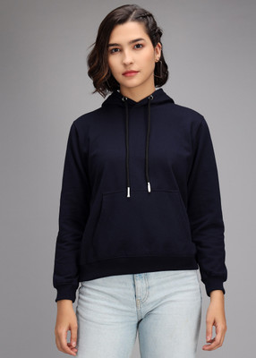 Bokan Full Sleeve Solid Women Sweatshirt