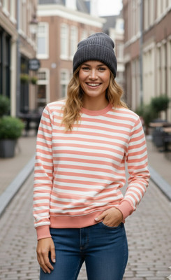 CUTOFFS Full Sleeve Solid Women Sweatshirt