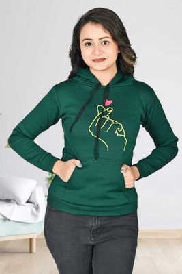AHHYAN CREATION Full Sleeve Animal Print Women Sweatshirt