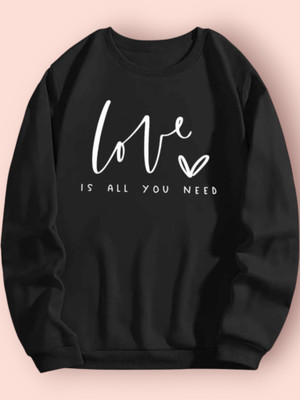 DRAXSTARS Full Sleeve Printed Women Sweatshirt
