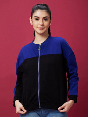 Globus Full Sleeve Colorblock Women Jacket