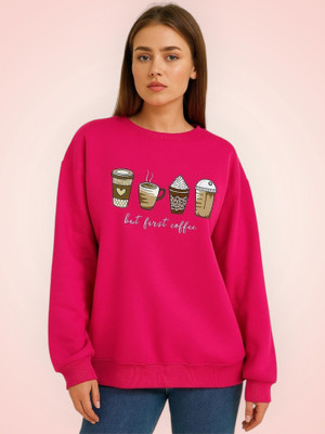 Stylezone Full Sleeve Printed Women Sweatshirt