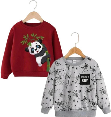 The Knight Riders Full Sleeve Graphic Print Boys & Girls Sweatshirt