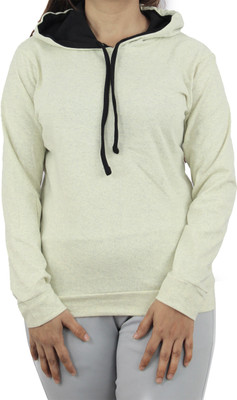 MYO Full Sleeve Solid Women Sweatshirt