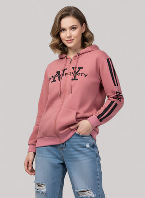 Elvia Full Sleeve Printed Women Sweatshirt