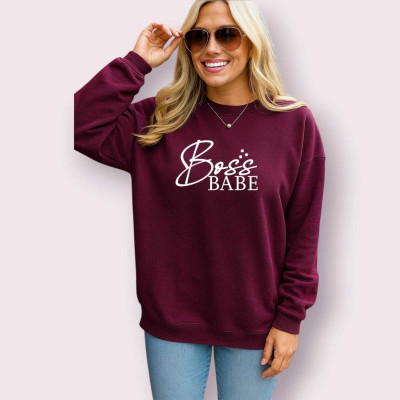 Fluffy Enterprise Full Sleeve Printed Women Sweatshirt