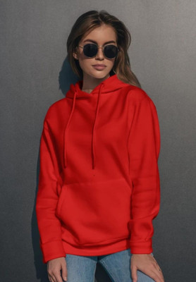 Pwexz Full Sleeve Solid, Printed Women Sweatshirt