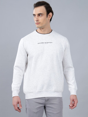 CANTABIL Full Sleeve Solid Men Sweatshirt
