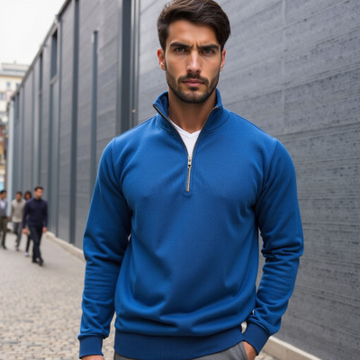 HILFIRE REGION Full Sleeve Solid Men Sweatshirt