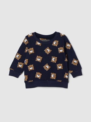 MAX Full Sleeve Printed Baby Boys Sweatshirt