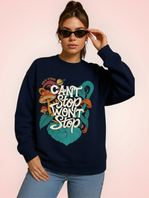 Stylezone Full Sleeve Self Design Women Sweatshirt