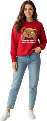 Stylezone Full Sleeve Printed Women Sweatshirt