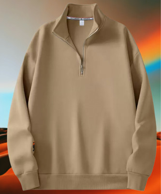 METRONAUT Full Sleeve Solid Men Sweatshirt