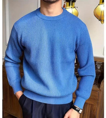 BOOM BAAM Full Sleeve Self Design Men Sweatshirt