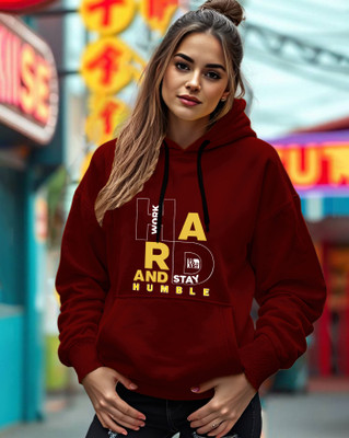 AOOSH Full Sleeve Printed Women Sweatshirt
