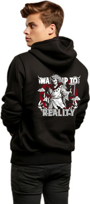 Be Crazy Full Sleeve Graphic Print Men Sweatshirt
