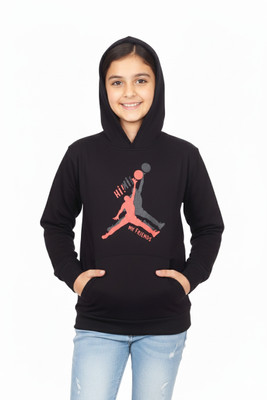 SOUNIK SDS Full Sleeve Graphic Print Girls Sweatshirt