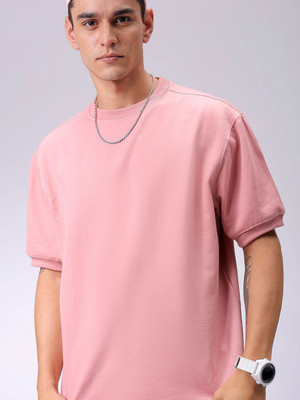 The Indian Garage Co. Short Sleeve Solid Men Sweatshirt
