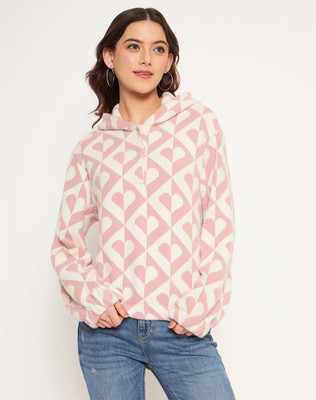 MADAME Full Sleeve Color Block Women Sweatshirt
