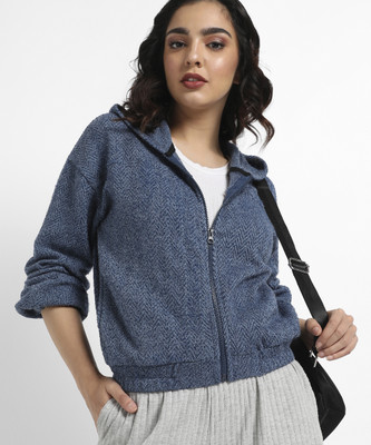 CAMPUS SUTRA Full Sleeve Solid Women Sweatshirt