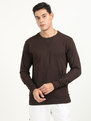 KINGMAN CLUB Full Sleeve Self Design Men Sweatshirt